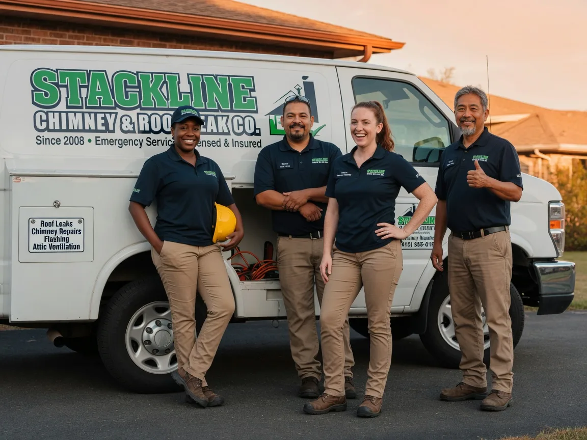 Chimney flashing repair company in Hewett, WV